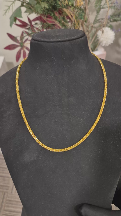 <tc>سلسلة ذهب مضفّرة عيار 21 قيراط - FKJCN21KM11863</tc>