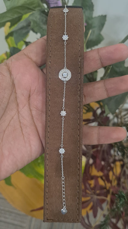 Sterling Silver 925 Celestial Bracelet - FKJBRLSL10609