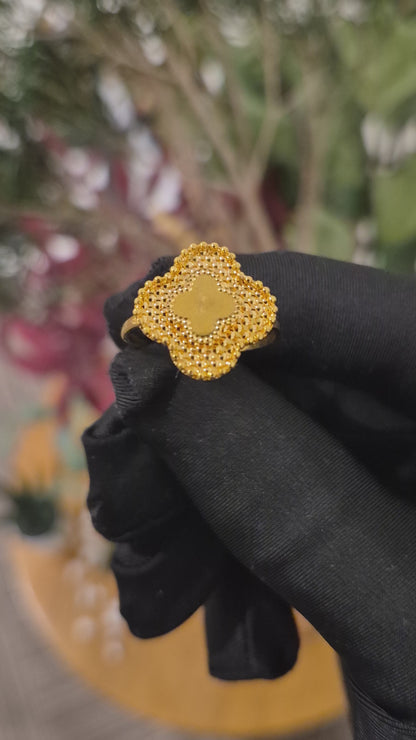 خاتم ذهبي بتصميم تركي 21 قيراط - FKJRN21KM11799