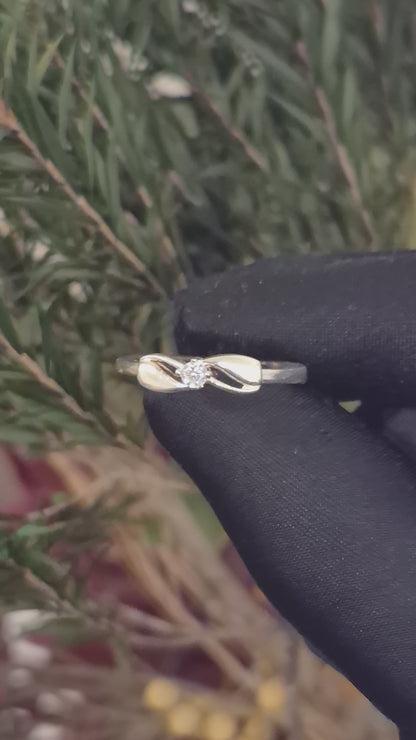 Sterling Silver 925 Promise Ring - FKJRNSL11073