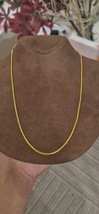 Gold Franco Link Chain 21KT - FKJCN21KM11586