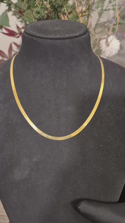 <tc>سلسلة ذهب بشكل ثعبان عيار 21 قيراط - FKJCN21KM11860</tc>
