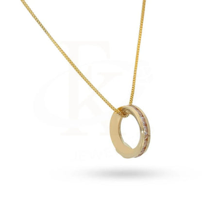 Rings Necklace In 18Kt Gold - Fkjnkl18K2042 Necklaces