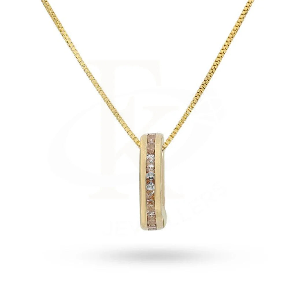 Rings Necklace In 18Kt Gold - Fkjnkl18K2042 Necklaces