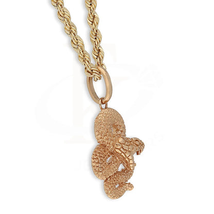 Rose Gold Necklace (Chain With Snake Pendant) 18Kt - Fkjnkl18K5463 Necklaces