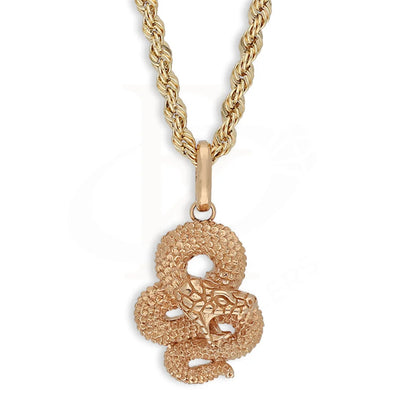 Rose Gold Necklace (Chain With Snake Pendant) 18Kt - Fkjnkl18K5463 Necklaces