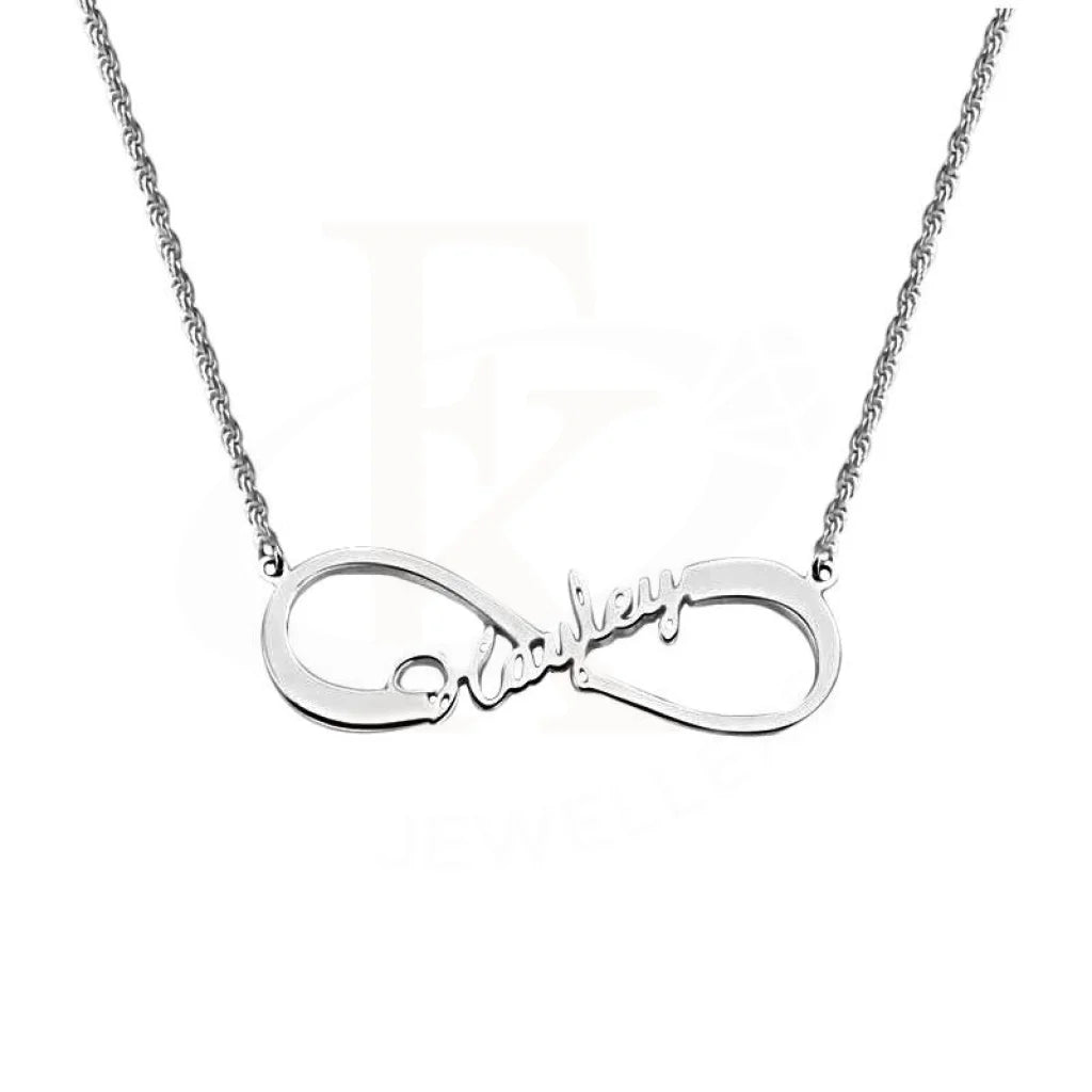 Silver 925 Infinity Name Necklace - Fkjnkl1928 Type 1 Necklaces