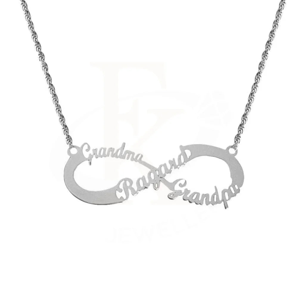 Silver 925 Infinity Name Necklace - Fkjnkl1932 Type 1 Necklaces