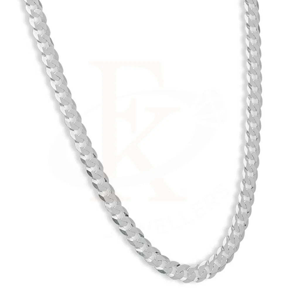 Italian Silver 925 18 Inches Curb Chain - Fkjcnsl2434 Chains