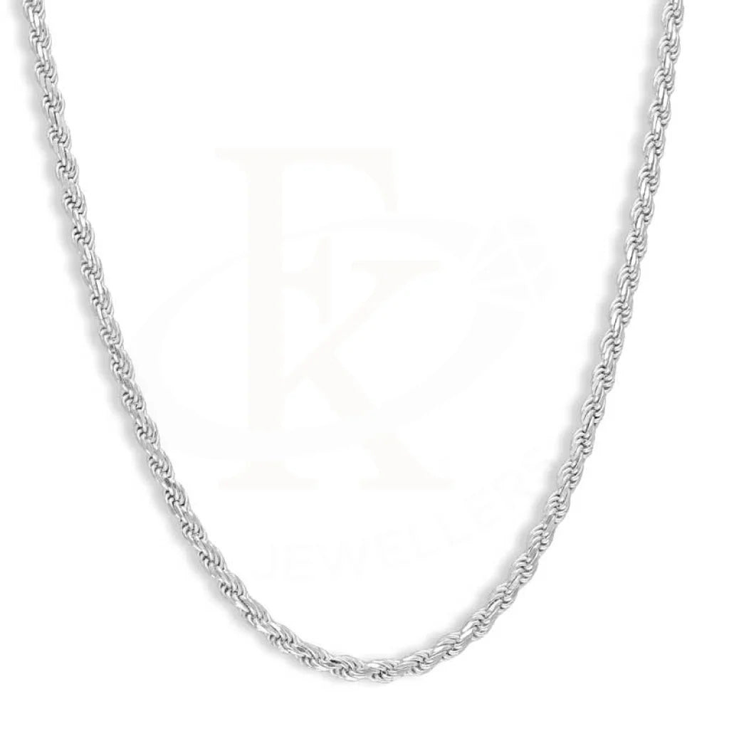 Italian Silver 925 20 Inches Rope Chain - Fkjcnsl2430 7.450 Grams Chains