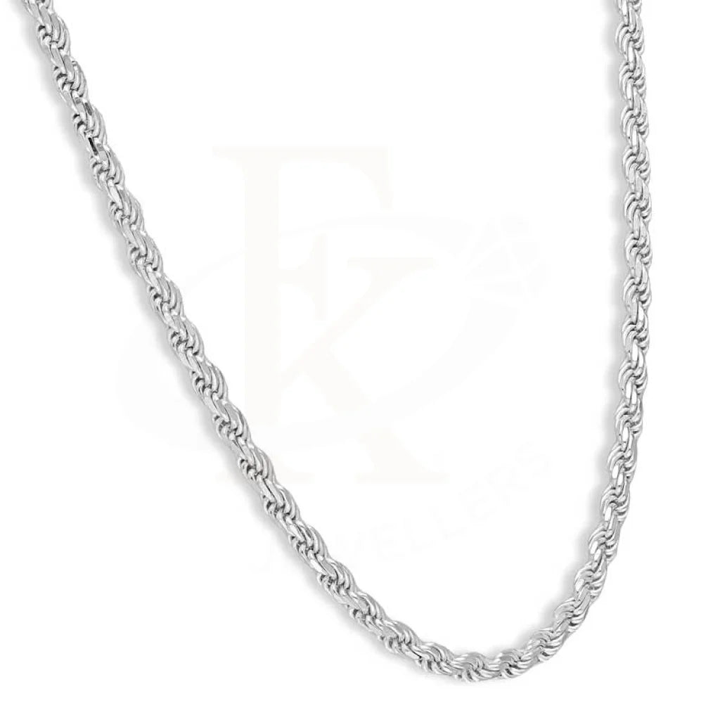 Italian Silver 925 20 Inches Rope Chain - Fkjcnsl2430 Chains