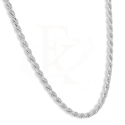 Italian Silver 925 20 Inches Rope Chain - Fkjcnsl2430 Chains