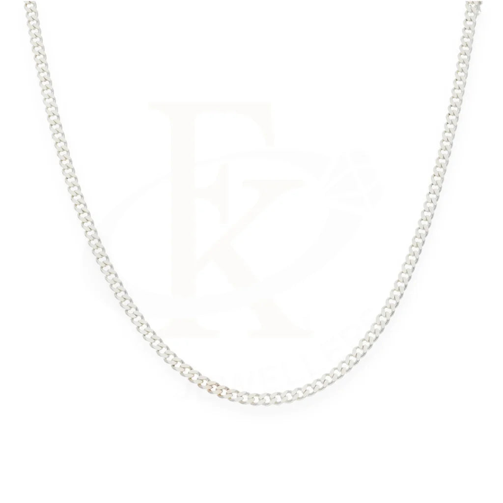 Sterling Silver 925 21 Inches Curb Chain - Fkjcnsl8120 Chains