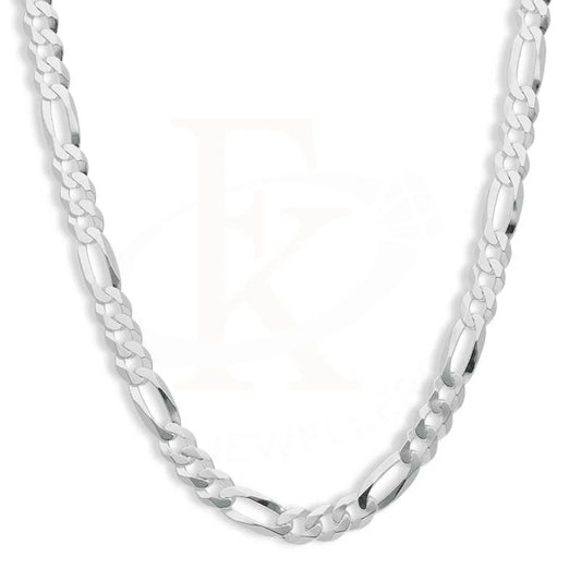 Italian Silver 925 22 Inches Figaro Chain - Fkjcnsl2435 13.300 Grams Chains