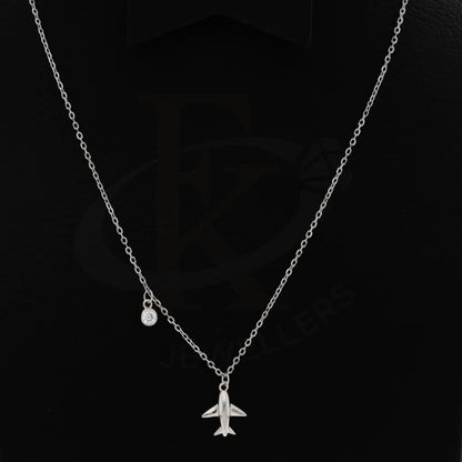 Sterling Silver 925 Airplane Charm Necklace - Fkjnklsl5885 Necklaces