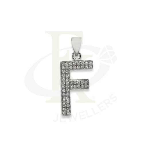 Italian Silver 925 Alphabet Pendant - Fkjpndsl2285 Letter F / 1.46 Grams Pendants