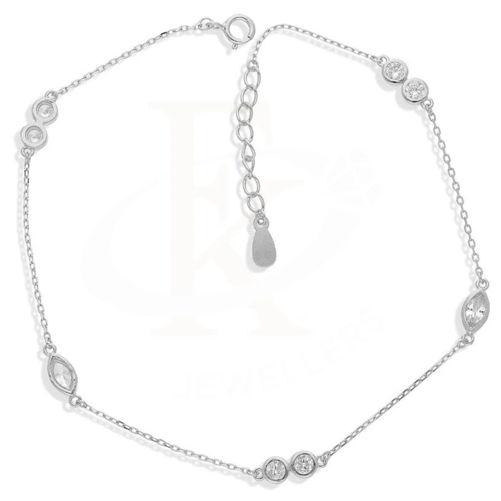 Italian Silver 925 Anklet - Fkjanklsl1993 Anklets