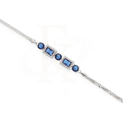 Sterling Silver 925 Anturage Ruby Drop Bracelet - Fkjbrlsl8077 Bracelets