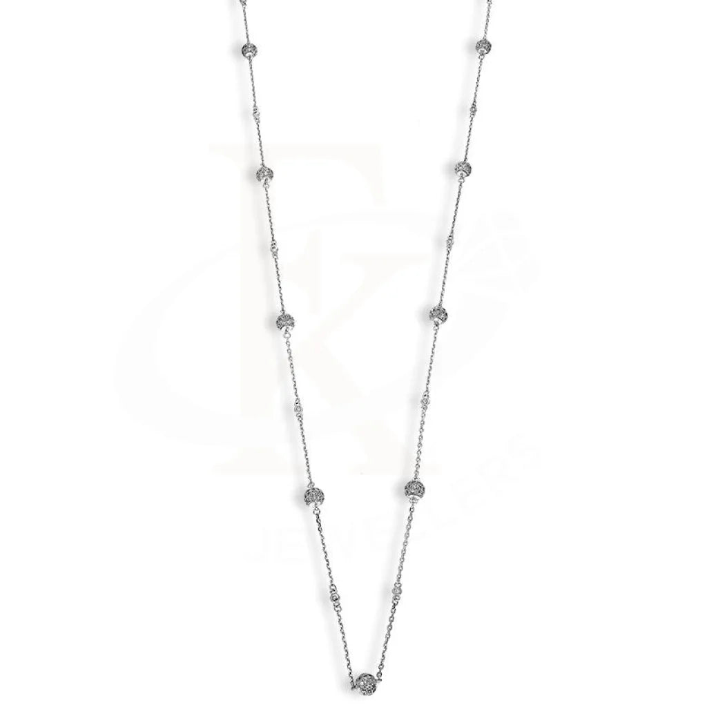 Italian Silver 925 Ball Necklace - Fkjnklsl2668 Necklaces