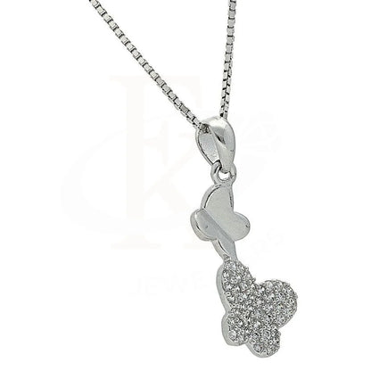 Italian Silver 925 Butterflies Necklace - Fkjnkl1970 Necklaces