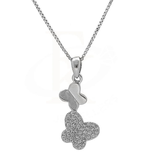 Italian Silver 925 Butterflies Necklace - Fkjnkl1970 Necklaces