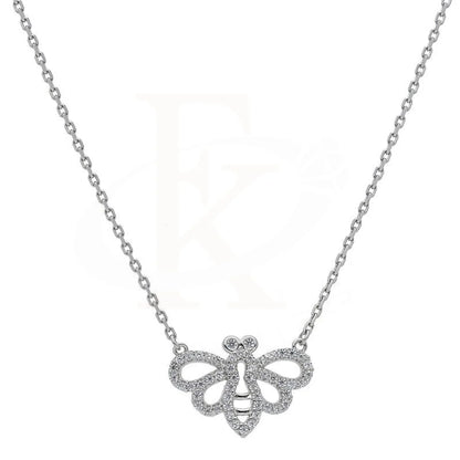 Italian Silver 925 Butterfly Necklace - Fkjnkl1903 Necklaces