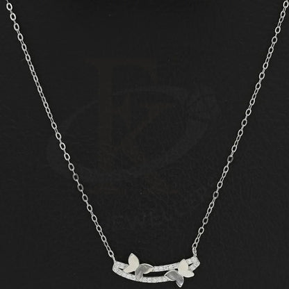 Italian Silver 925 Butterfly Necklace - Fkjnklsl2677 Necklaces