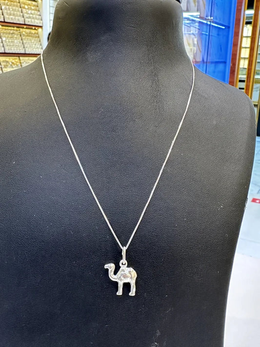 Sterling Silver 925 Camel Shaped Necklace - Fkjnklsl8617 Necklaces