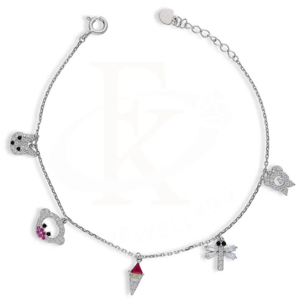 Sterling Silver 925 Charm Bracelet - Fkjbrlsl2801 Bracelets