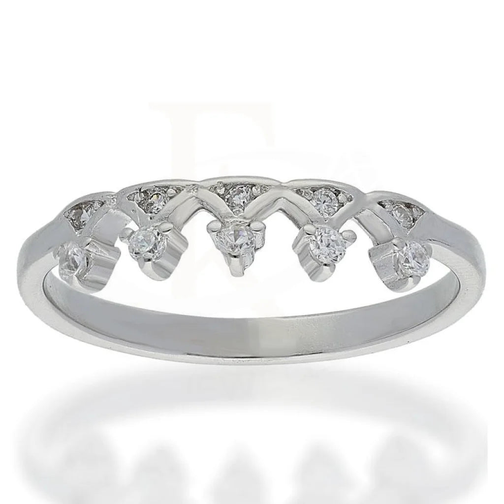 Italian Silver 925 Crown Shaped Ring - Fkjrnsl2278 Rings