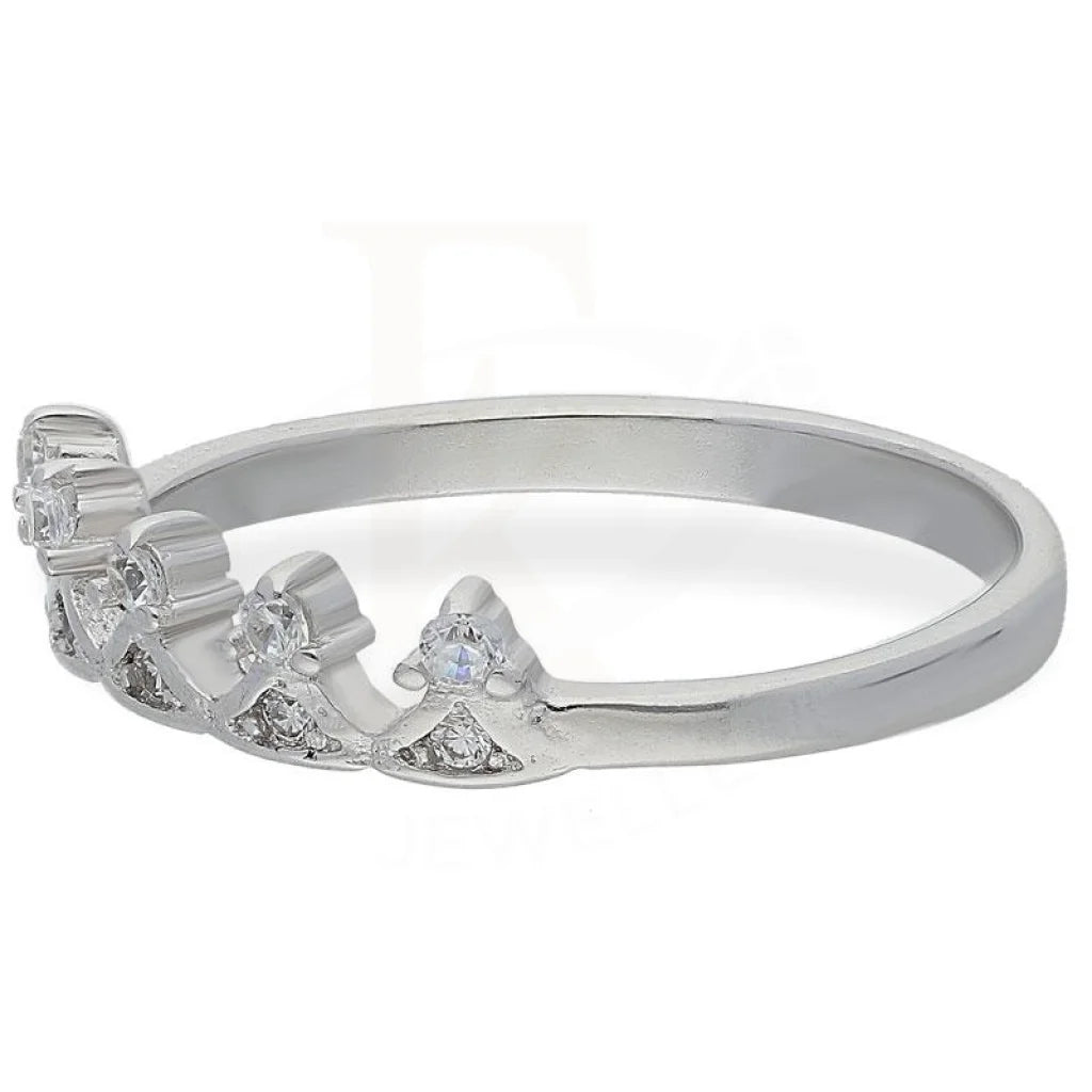 Italian Silver 925 Crown Shaped Ring - Fkjrnsl2278 Rings