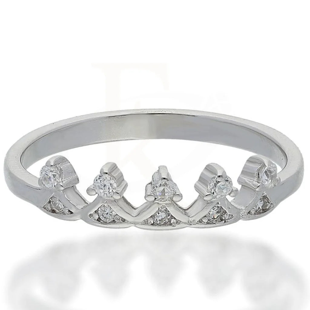 Italian Silver 925 Crown Shaped Ring - Fkjrnsl2278 Rings