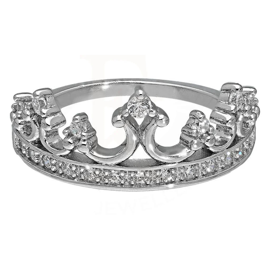 Italian Silver 925 Crown Shaped Ring - Fkjrnsl2936 Rings