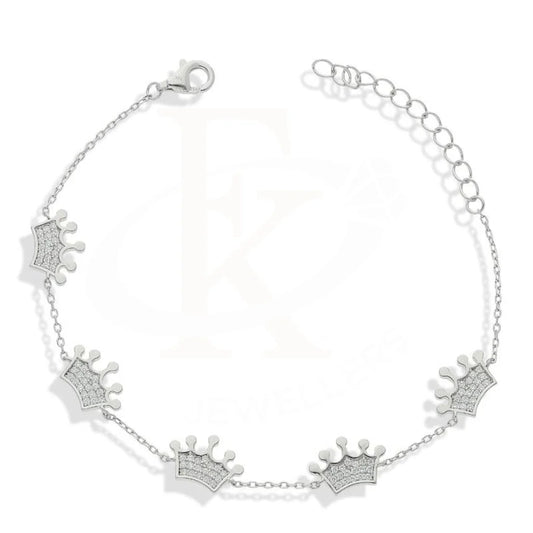 Italian Silver 925 Crowns Bracelet - Fkjbrlsl2320 Bracelets