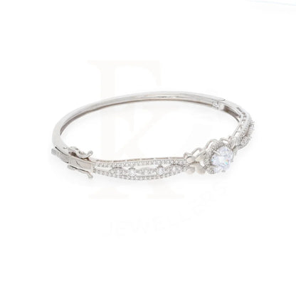 Sterling Silver 925 Cubic Zirconia Bangle - Fkjbngsl7927 Bangles