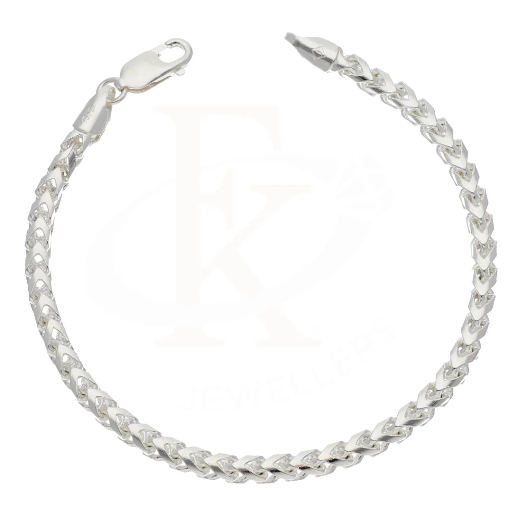 Sterling Silver 925 Curb Chain Bracelet - Fkjbrlsl8654 Bracelets