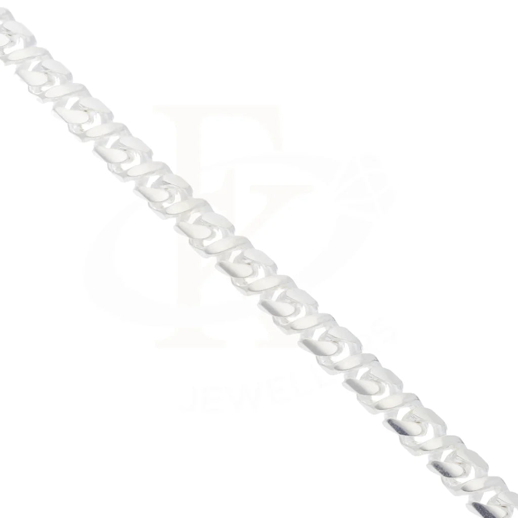 Sterling Silver 925 Curb Link Chains Bracelet - Fkjbrlsl8643 Bracelets