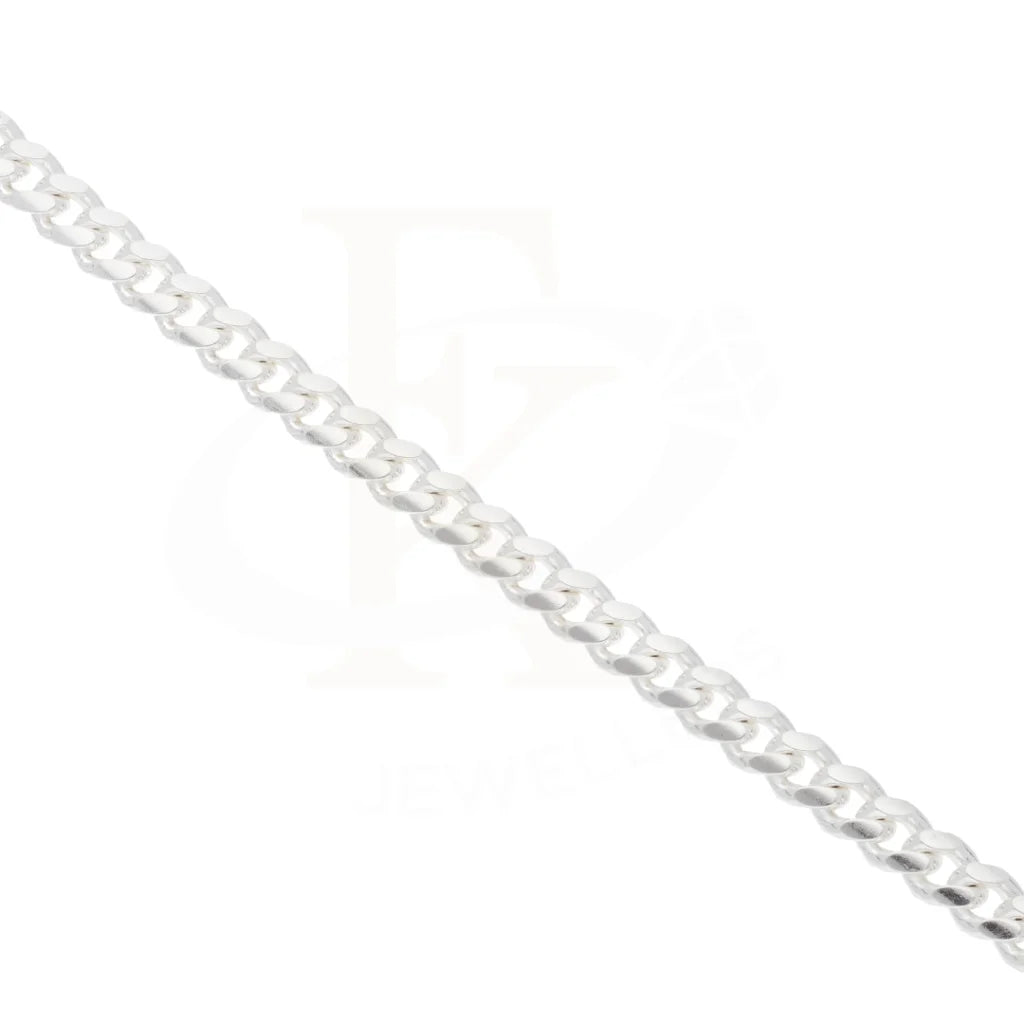 Sterling Silver 925 Curb Link Chains Bracelet - Fkjbrlsl8646 Bracelets