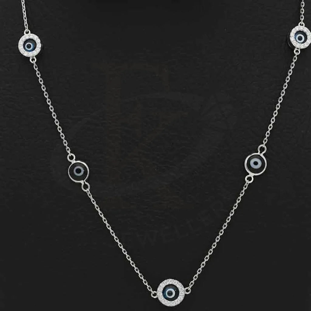 Italian Silver 925 Evil Eye Necklace - Fkjnklsl2642 Necklaces