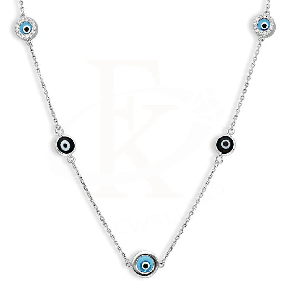 Italian Silver 925 Evil Eye Necklace - Fkjnklsl2642 Necklaces