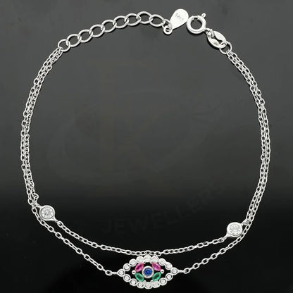 Italian Silver 925 Eye Shaped Bracelet - Fkjbrlsl2327 Bracelets