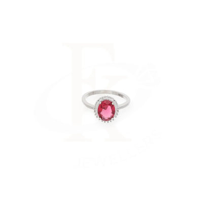 Sterling Silver 925 Faceted Red Topaz Mens Solitaire Ring - Fkjrnsl8267 Rings