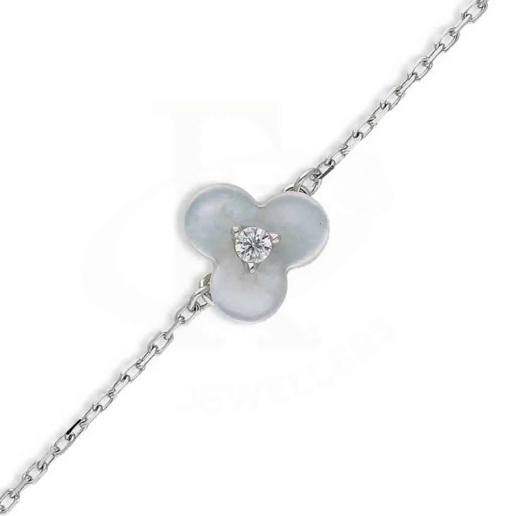 Sterling Silver 925 Flower Bracelet - Fkjbrlsl2816 Bracelets