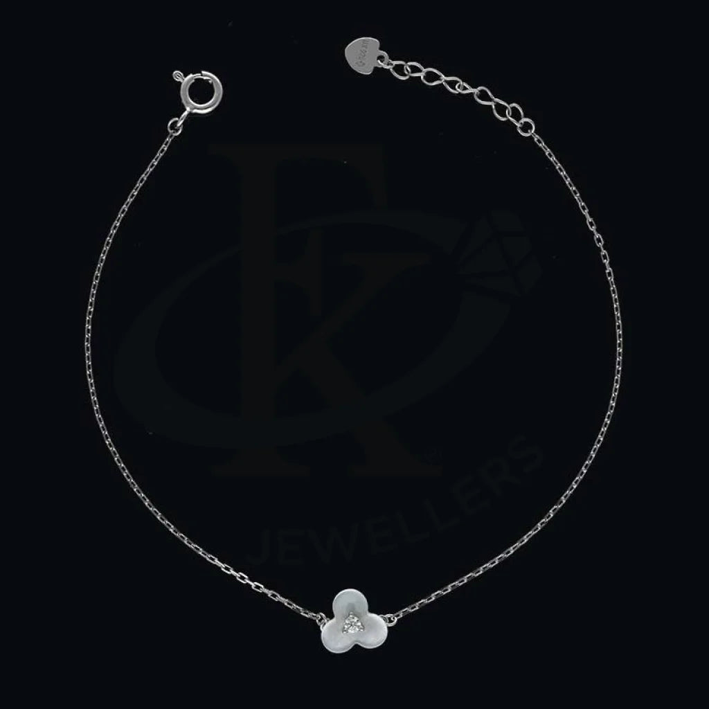 Sterling Silver 925 Flower Bracelet - Fkjbrlsl2816 Bracelets