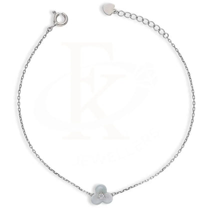 Sterling Silver 925 Flower Bracelet - Fkjbrlsl2816 Bracelets