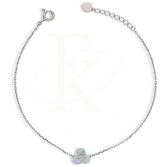 Sterling Silver 925 Flower Bracelet - Fkjbrlsl2816 Bracelets