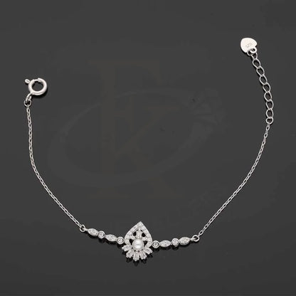 Sterling Silver 925 Flower Bracelet - Fkjbrlsl2925 Bracelets