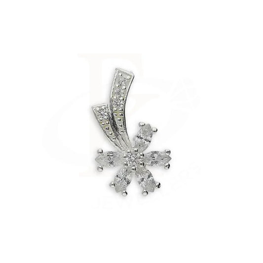 Sterling Silver 925 Flower Shaped Pendant - Fkjpndsl3062 Pendants