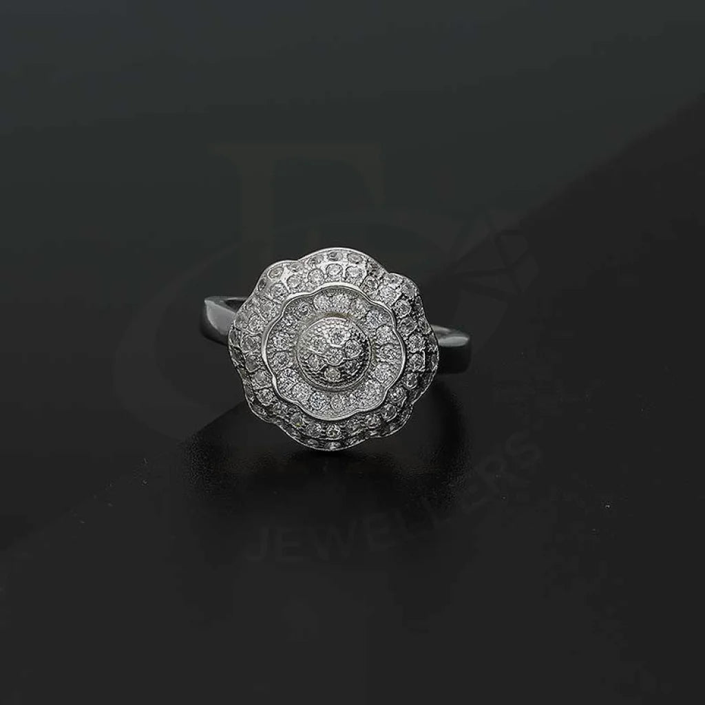 Sterling Silver 925 Flower Shaped Ring - Fkjrnsl3692 Rings