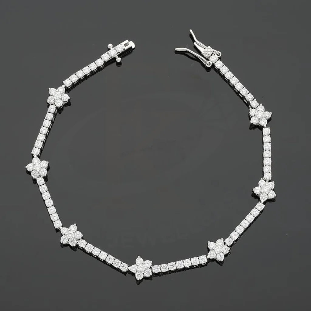 Italian Silver 925 Flowers Bracelet - Fkjbrlsl2550 Bracelets